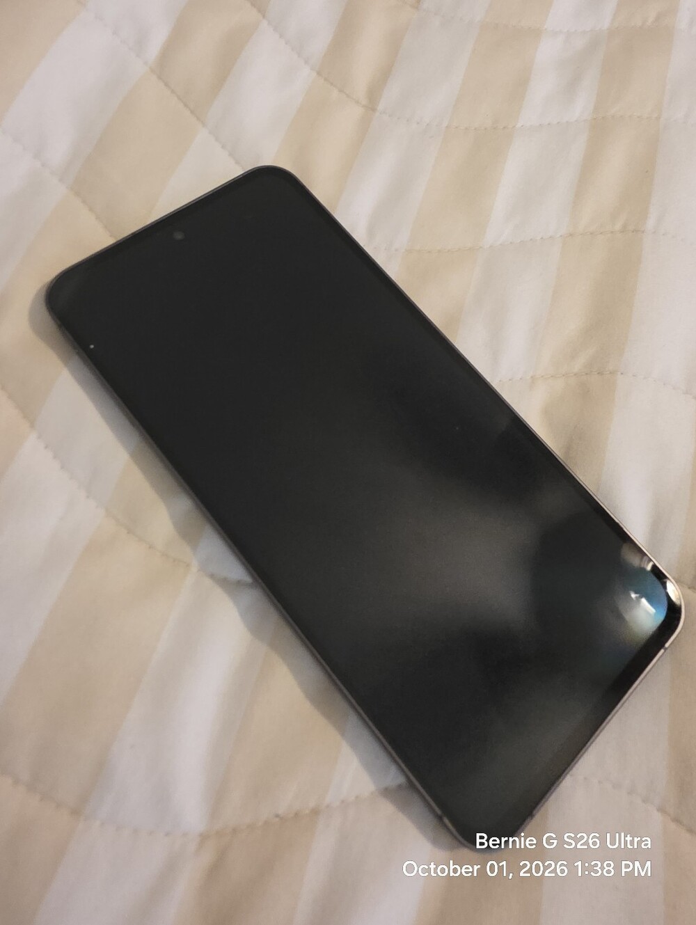 Black Smartphone - Samsung S24 FE, Criket Only, 128gb